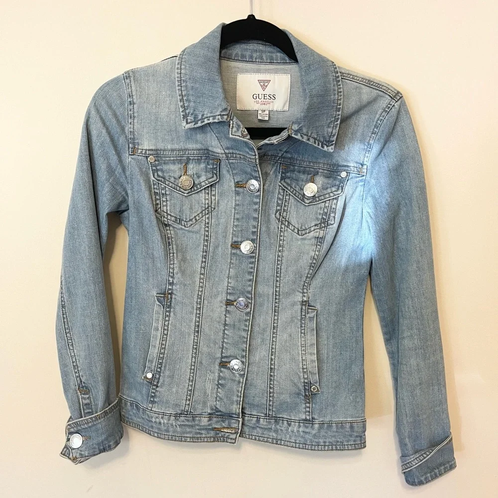 Guess Trucker Denim Jacket, size S - Picture 2 of 4